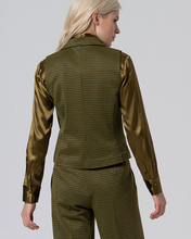 Load image into Gallery viewer, SURKANA&lt;BR&gt;
Houndstooth WaistCoat&lt;BR&gt;
Green&lt;BR&gt;
