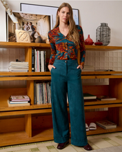 Load image into Gallery viewer, SURKANA&lt;BR&gt;
Lavi Jersey Blouse&lt;BR&gt;
Multi&lt;BR&gt;
