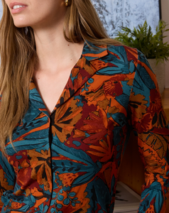SURKANA<BR>
Lavi Jersey Blouse<BR>
Multi<BR>