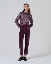 Load image into Gallery viewer, SURKANA&lt;BR&gt;
Live Straight Trousers&lt;BR&gt;
Blueberry&lt;BR&gt;
