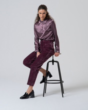 Load image into Gallery viewer, SURKANA&lt;BR&gt;
Live Straight Trousers&lt;BR&gt;
Blueberry&lt;BR&gt;
