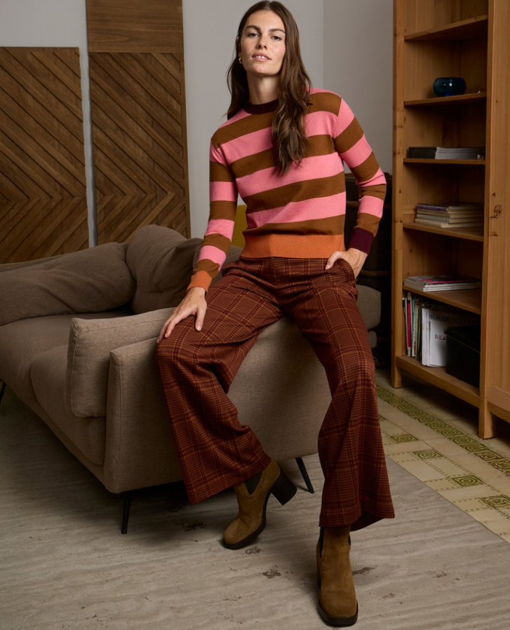 SURKANA<BR>
Omur Trousers<BR>
Rust<BR>