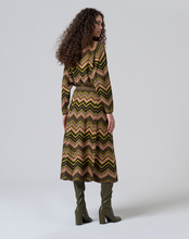 Load image into Gallery viewer, SURKANA&lt;BR&gt;
ZigZag Skirt&lt;BR&gt;
Green&lt;BR&gt;

