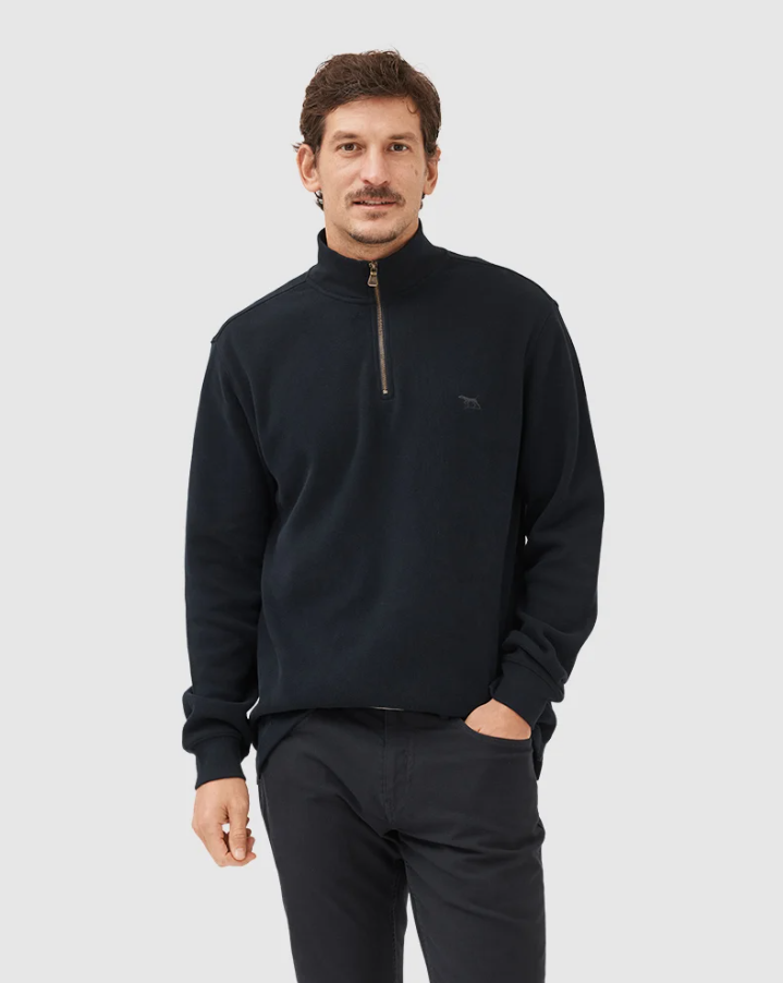 RODD & GUNN<BR>
Alton Ave Sweatshirt<BR>
Eclipse<BR>