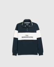 Load image into Gallery viewer, RODD &amp; GUNN &lt;BR&gt;
Quarter Zip Sweatshirt&lt;BR&gt;
Navy&lt;BR&gt;
