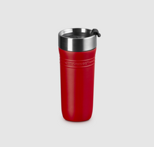 Load image into Gallery viewer, LE CREUSET&lt;BR&gt;
On The Go Travel Mug&lt;BR&gt;
Cerise&lt;BR&gt;
