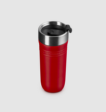 Load image into Gallery viewer, LE CREUSET&lt;BR&gt;
On The Go Travel Mug&lt;BR&gt;
Cerise&lt;BR&gt;
