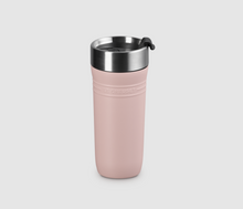 Load image into Gallery viewer, LE CREUSET&lt;BR&gt;
On The Go Travel Mug 350ML&lt;BR&gt;
Pink&lt;BR&gt;
