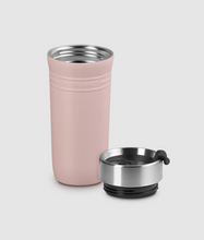 Load image into Gallery viewer, LE CREUSET&lt;BR&gt;
On The Go Travel Mug 350ML&lt;BR&gt;
Pink&lt;BR&gt;
