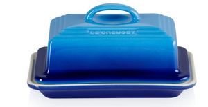 LE CREUSET<BR>
Butter Dish<BR>
Azure<BR>