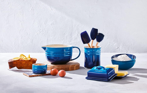 LE CREUSET<BR>
Butter Dish<BR>
Azure<BR>