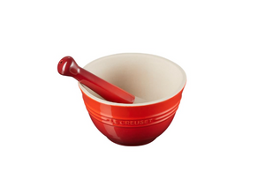 LE CREUSET<BR>
Pestle and Mortar 300ML<BR>
Cerise<BR>