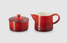 Load image into Gallery viewer, LE CREUSET&lt;BR&gt;
Jug Sugar Set&lt;BR&gt;
Cerise&lt;BR&gt;
