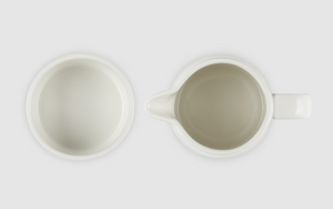 LE CREUSET<BR>
Jug Sugar Set<BR>
Meringue<BR>