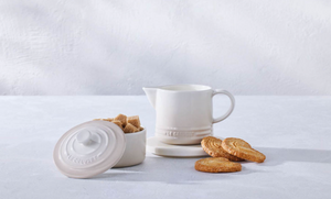 LE CREUSET<BR>
Jug Sugar Set<BR>
Meringue<BR>