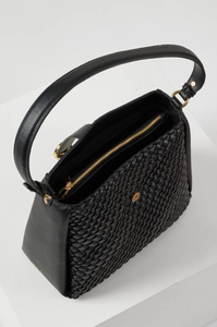 LUELLA GREY<BR>
Flora Handbag<BR>
Black<BR>