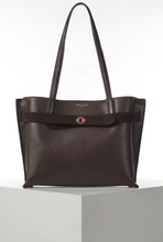 Load image into Gallery viewer, LUELLA GREY&lt;BR&gt;
Oriana Laptop Tote&lt;BR&gt;
Chocolate&lt;BR&gt;
