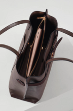 Load image into Gallery viewer, LUELLA GREY&lt;BR&gt;
Oriana Laptop Tote&lt;BR&gt;
Chocolate&lt;BR&gt;
