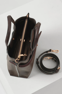 LUELLA GREY<BR>
Oriel Handbag<BR>
Chocolate<BR>