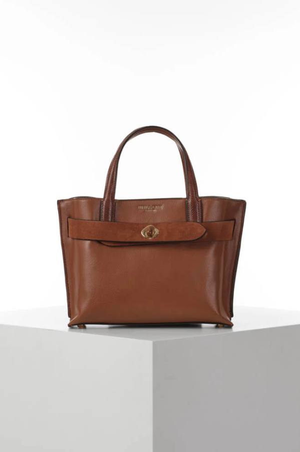 LUELLA GREY<BR>
Oriel Handbag Conker<BR>
Tan<BR>