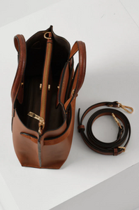 LUELLA GREY<BR>
Oriel Handbag Conker<BR>
Tan<BR>