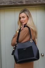 Load image into Gallery viewer, LUELLA GREY&lt;BR&gt;
Sienna Handbag&lt;BR&gt;
Black&lt;BR&gt;
