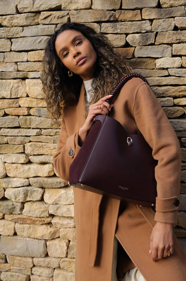 LUELLA GREY Simone Handbag Cherry – Burgess Department Store