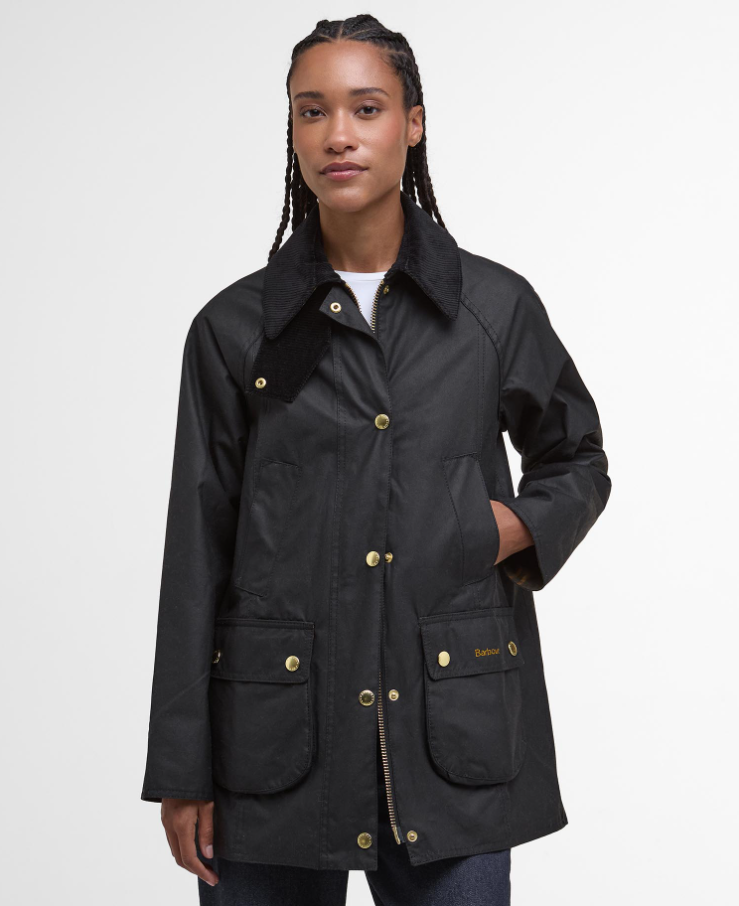BARBOUR<BR>
Modern Beadnell Jacket<BR>
Black<BR>