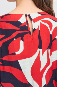 FRANSA<BR>
Ariana Blouse<BR>
Red<BR>