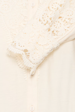 Load image into Gallery viewer, FRANSA&lt;BR&gt;
Blondie Blouse&lt;BR&gt;
Cream&lt;BR&gt;
