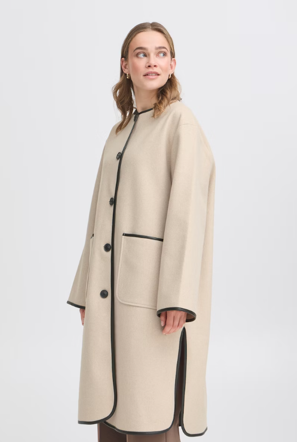 FRANSA<BR>
Elisabeth Waistcoat<BR>
Stone<BR>