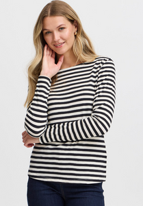 FRANSA<BR>
Mye T-Shirt<BR>
Black Mix<BR>