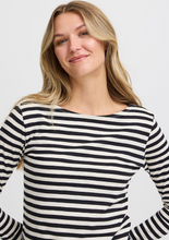 Load image into Gallery viewer, FRANSA&lt;BR&gt;
Mye T-Shirt&lt;BR&gt;
Black Mix&lt;BR&gt;
