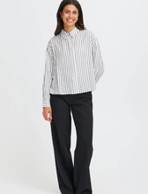 Load image into Gallery viewer, FRANSA&lt;BR&gt;
Violet Shirt&lt;BR&gt;
Stripes&lt;BR&gt;
