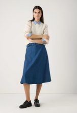 Load image into Gallery viewer, MORE AND MORE&lt;BR&gt;
Ribbed Knit Jumper&lt;BR&gt;
Cream&lt;BR&gt;
