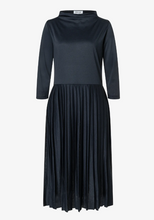Load image into Gallery viewer, MORE AND MORE&lt;BR&gt;
Jersey Dress&lt;BR&gt;
Navy&lt;BR&gt;
