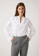 Load image into Gallery viewer, MORE AND MORE&lt;BR&gt;
Cotton Blouse&lt;BR&gt;
White&lt;BR&gt;

