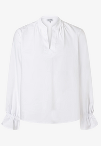 MORE AND MORE<BR>
Cotton Blouse<BR>
White<BR>