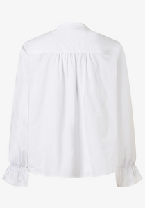 MORE AND MORE<BR>
Cotton Blouse<BR>
White<BR>