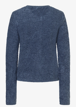 Load image into Gallery viewer, MORE AND MORE&lt;BR&gt;
Boucle Cardigan&lt;BR&gt;
Blue&lt;BR&gt;
