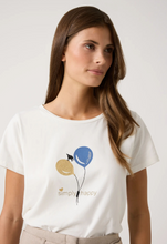 Load image into Gallery viewer, MORE AND MORE&lt;BR&gt;
T Shirt with Print&lt;BR&gt;
