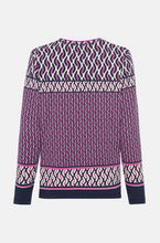 Load image into Gallery viewer, OLSEN&lt;BR&gt;
Shirt with Panneaux Print&lt;BR&gt;
Orchid&lt;BR&gt;
