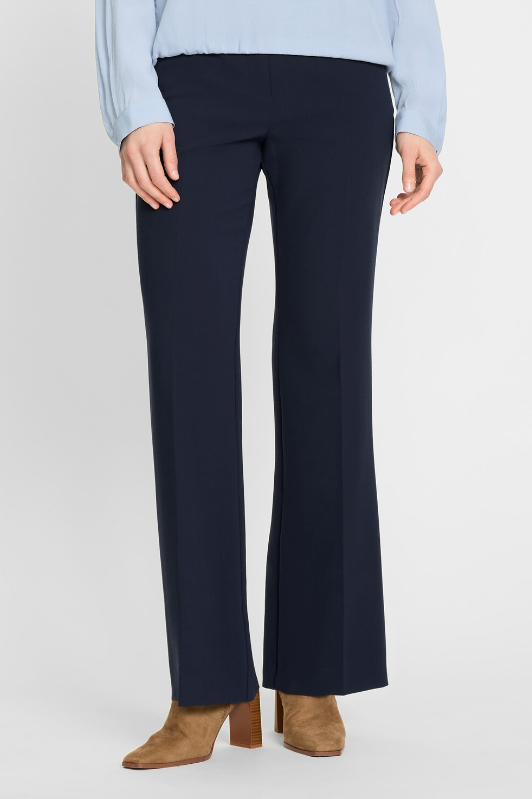 OLSEN<BR>
Bootcut Pants<BR>
Blue<BR>