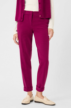 Load image into Gallery viewer, OLSEN&lt;BR&gt;
Corduroy Trousers&lt;BR&gt;
Orchid&lt;BR&gt;
