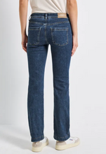 Load image into Gallery viewer, STREET ONE&lt;BR&gt;
Bootcut Mid Rise Jeans&lt;BR&gt;
Blue&lt;BR&gt;
