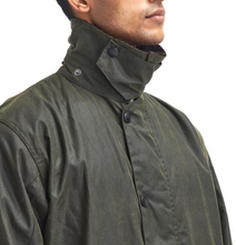 Load image into Gallery viewer, BARBOUR<BR>
Border Wax Jacket<BR>
Sage<BR>
