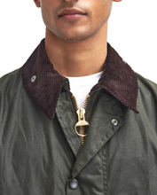 Load image into Gallery viewer, BARBOUR<BR>
Border Wax Jacket<BR>
Sage<BR>
