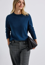 Load image into Gallery viewer, STREET ONE&lt;BR&gt;
Check Straight Leg Trousers&lt;BR&gt;
Grey Check&lt;BR&gt;
