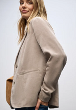 Load image into Gallery viewer, STREET ONE&lt;BR&gt;
Cord Blazer&lt;BR&gt;
Beige&lt;BR&gt;
