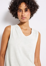 Load image into Gallery viewer, STREET ONE&lt;BR&gt;
Sleeveless Top&lt;BR&gt;
Cream&lt;BR&gt;
